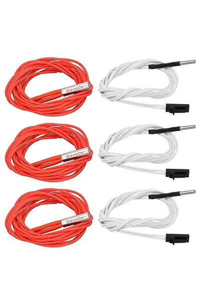 Choice عنصر تسخين أنبوبي خرطوشة 24 فولت 40 واط، حساس حرارة عالي المقاومة لطاب...