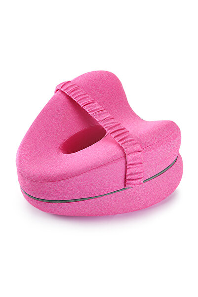 Choice1 وسادة ساق من إسفنج الذاكرة باللون الأحمر الوردي، وسادة منزلية من الإس...