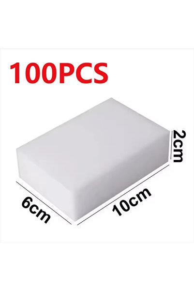 Choice3 ١٠٠ قطعة من إسفنج التنظيف السحري المصنوع من رغوة الميلامين، مناسب لتن...