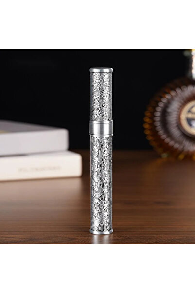 Choice Silver Cigars Case Single Tube Humidor Moisturizing Seal Cover Portabl...