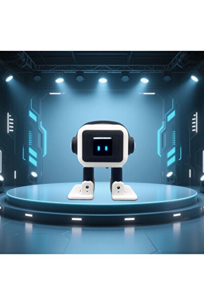 choice2 روبوت أسود إيمو، روبوت حيوان أليف بتقنية التعرف على الصوت، روبوت ذكي ...