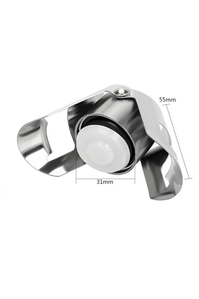 choice2 1 pcs A Wine Bottle Stopper Wine Beer Bottle Cork Plug Stainless Stee...