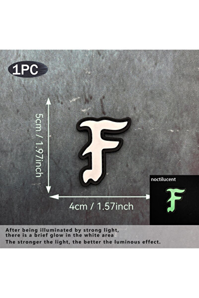 Choice3 رقعة تكتيكية من مادة PVC سترة/سترة Qwe-1 AF، مع تأثير مضيء في الظلام،...