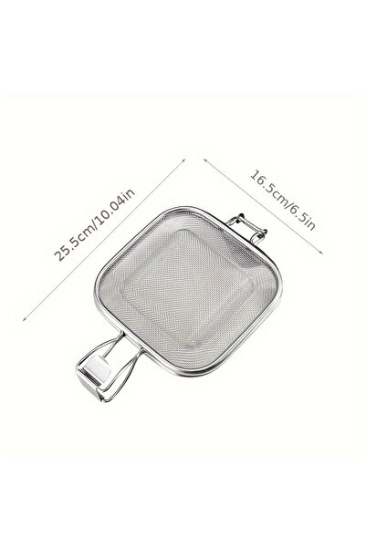 Choice شواية سندويشات، صينية تحميص سندويشات من الفولاذ المقاوم للصدأ، مشبك سن...