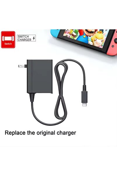 Choice US 39W Type-C Fast Charger for NDS Switch 1,AC Adapter With 15V/2.6A P...