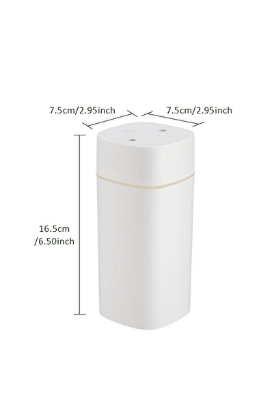 Choice مرطب هواء أبيض كبير السعة مزدوج الرش للمنزل وغرفة النوم والمكتب، سعة 6...