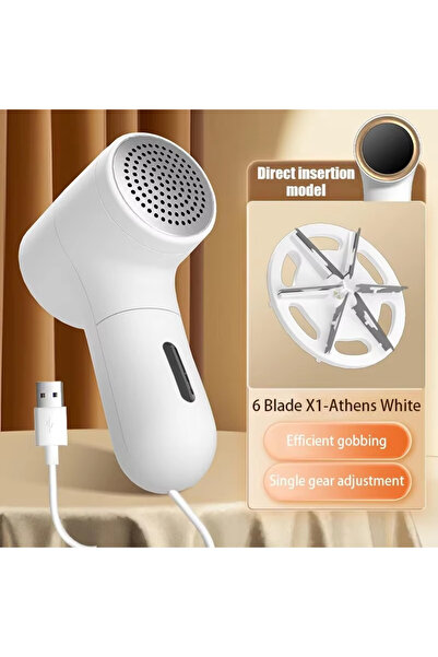 Choice Light Yellow 2024 New Digital Hair Ball Trimmer Exquisite And Portable...