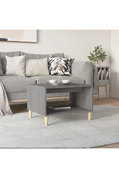 Concept Masă de cafea, gri Sonoma, 60x40x50 cm, lemn compozit