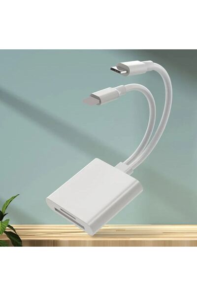 choice2 010 FC&EC 2 In 1 OTG Card Reader Type C Lightning to SD TF Memory Car...