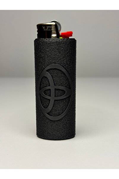 Nomika Design Toyota Logolu Tasarım Çakmak – Siyah Özel Seri – Çakmak Dahil H...