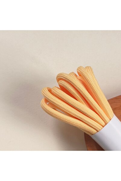 Choice4 5.5 ياردة - 5 أمتار، لون أصفر باستيل 59، حبل مضفر من بوليستر عالي الج...