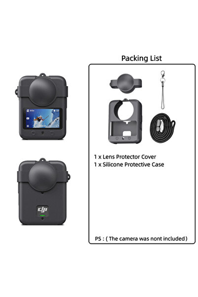 Choice7 Set 1 For Dji Osmo 360 Camera Accessory Kit Lens Guard/Silicone Prote...