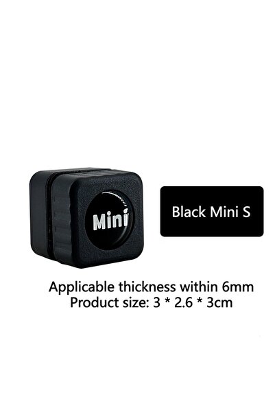 Choice3 فرشاة تنظيف زجاج حوض السمك الصغيرة، قطعة واحدة، لون أسود، مقاومة للخد...