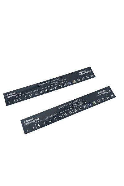 Choice3 2PCS Digital Self Adhesive Stick Thermometer 2-36 ℃ Fermentor LCD The...