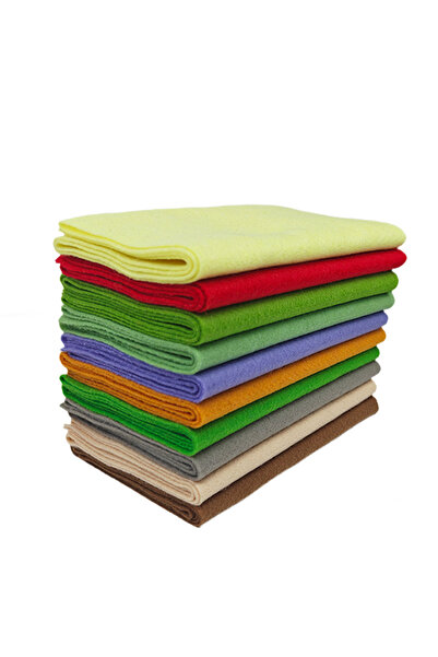 choice2 10color felt set HY001 91*20 cm soft felt fabric sheet, a 10-color fe...