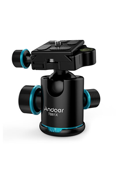 Choice قطعة واحدة من رأس الكرة البانورامي الدوار 360 درجة من QRP Andoer TB81X...