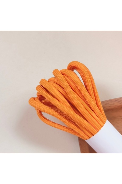 Choice25 5.5 ياردة - 5 أمتار، 12 لون برتقالي - 5 مم، حبل مضفر من بوليستر عالي...