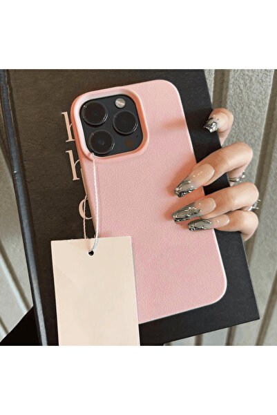 choice2 iPhone 14 Plus Pink Leather Phone Case For iPhone 17 Pro Max 16 13 11...