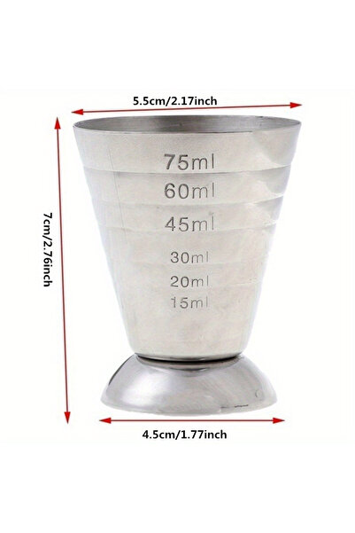 Choice 1pc 1pc Measuring Glasses with Graduati - Perfect for Measuring Cktail...