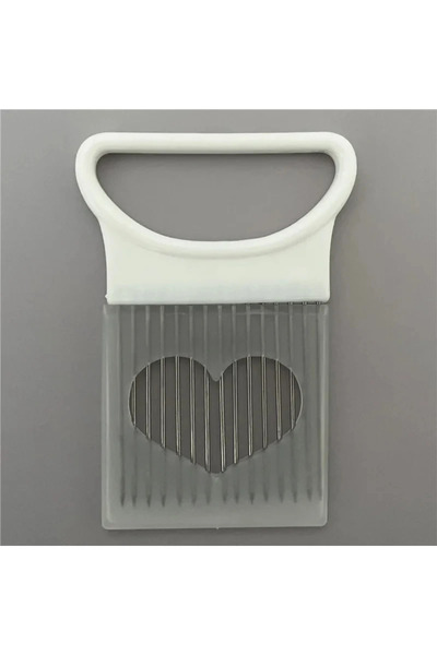 Choice1 حامل قطاعة البصل من الفولاذ المقاوم للصدأ من ycz-white، مساعد تقطيع ا...