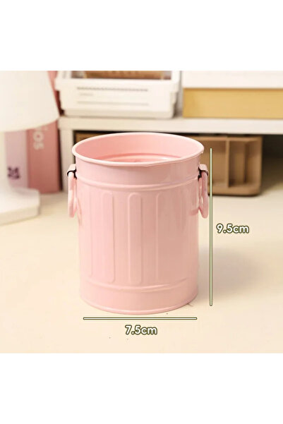 choice2 علبة تخزين فرش مكياج بلاستيكية وردية اللون، قطعة واحدة، ذات سعة كبيرة...