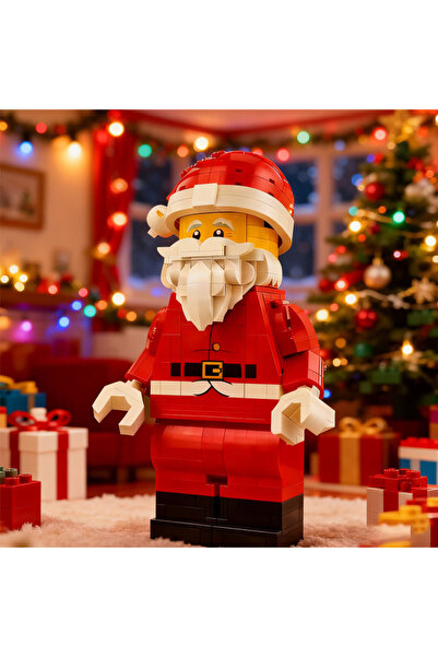 Choice1 بدون صندوق، مجسم سانتا مصغر جديد بحجم أكبر، إصدار 2025، رقم 40820، إص...