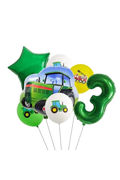 Choice10 نمط آخر B 3، 13 قطعة، زينة عيد ميلاد على شكل قطار جرار أخضر، لوازم ح...