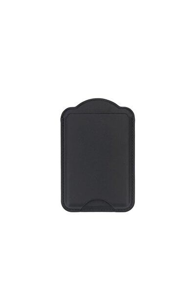 Choice4 Black Leather Wallet For Magsafe Magnetic Case For iPhone 16 15 Pro M...