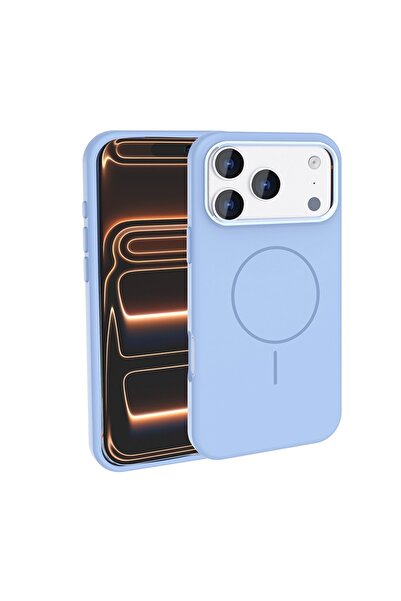 zore iPhone 17 Pro Max Kılıf M-Safe Şarj Özellikli Metal Kamera Çerçeveli Edi...