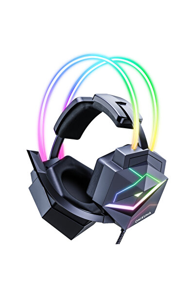Choice black ONIKUMA X20 Headphone with Headband RGB Gaming Headset Wired Can...