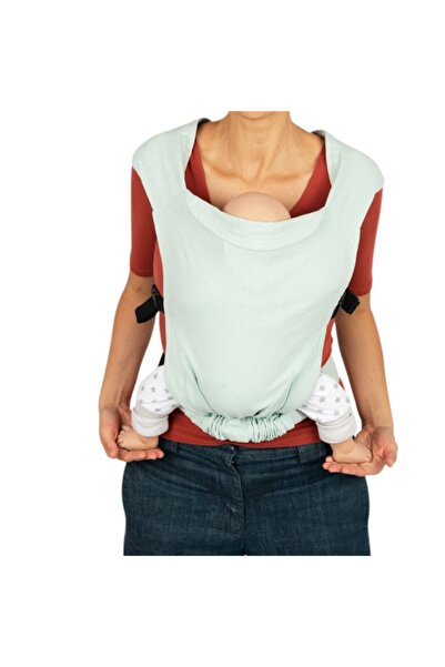 Kidizi Marsupiu bebe ergonomic ajustabil si compact din in Numi Light Mint de...