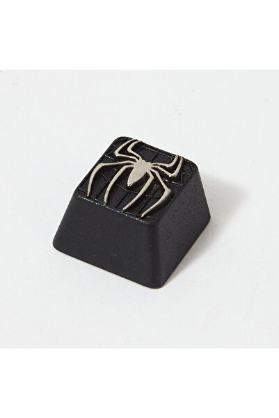 Choice black 3D Spider Emblem Metal Keycap Zinc Alloy Artisan Red Black MX Sw...