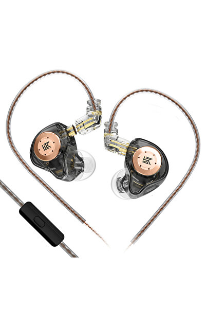 Choice4 Black with mic KZ EDX PRO gaming earbuds, IEM earbuds with 1DD, IEM f...