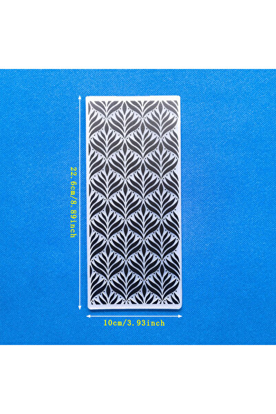 Choice XY-C-226-2 This stylish 2D relief folder features delicate leaf patter...