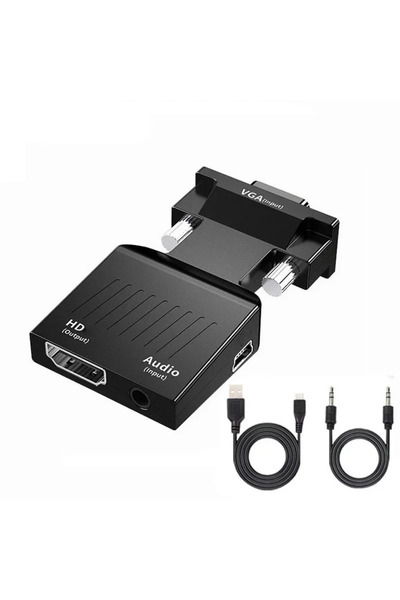 Choice1 VGA to HD 1080P VGA to HDMI-compatible Converter HDMI-compatible To V...