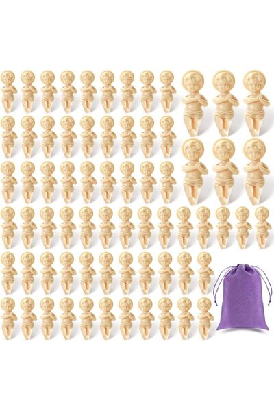 choice2 50pcs King Cake Baby Jesus Figure 1.5" Baby Jesus Figurines with Gift...
