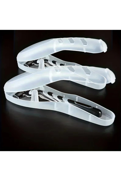 choice2 قطعتان من أغطية علبة بلاستيكية بيضاء اللون لحماية شفرات الحلاقة اليدو...