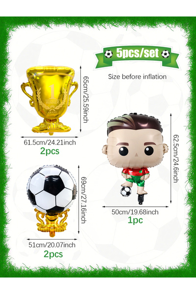 Choice مجموعة بالونات حفلات سكر مكونة من 5 قطع، مناسبة لمباريات السكر، وأعياد...