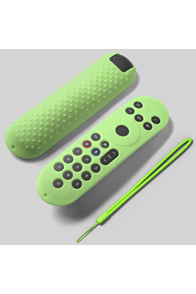 Choice5 غطاء حماية سيليكوني أخضر مضيء لجهاز التحكم عن بعد XUMO XR100، جهاز اس...