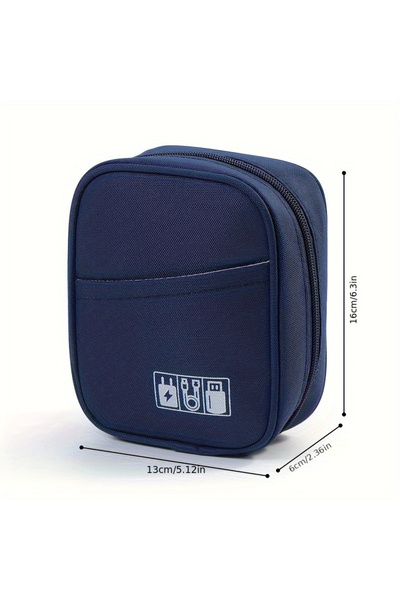 Choice Blue Storage Pouch for Small Electronics and Accessories,Electronic Or...