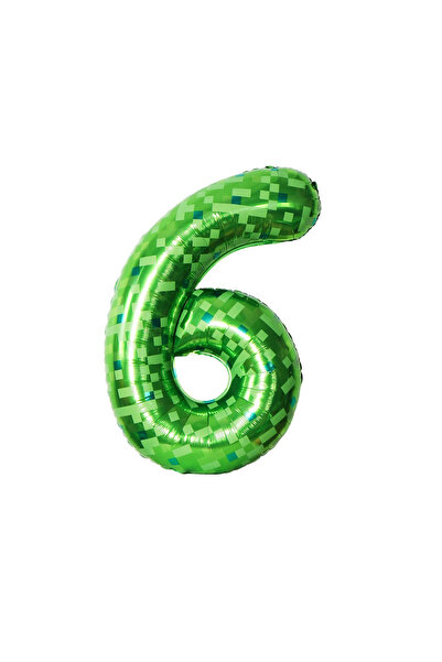 Choice1 كرة رقمية عملاقة من رقائق الألومنيوم مقاس 40 بوصة بتصميم شبكة بكسل خض...