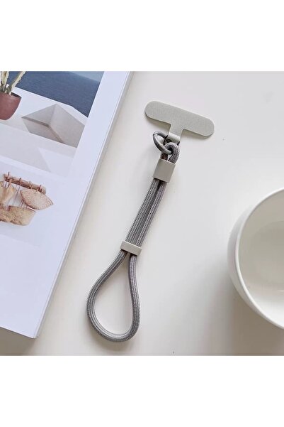 Choice5 Grey Modern Candy Colored Cellphone Lanyard Adjustable Wrist Strap Ph...