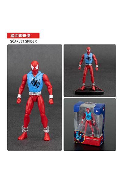 Choice4 05 ZD Toy Spider-man BASE AGGREGATION GAMEPLAY Iron Man Miles Morales...