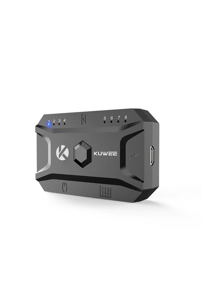 Choice محول بلوتوث 5.0 أسود اللون، يحول لوحة المفاتيح والماوس بأسلاك من USB إ...