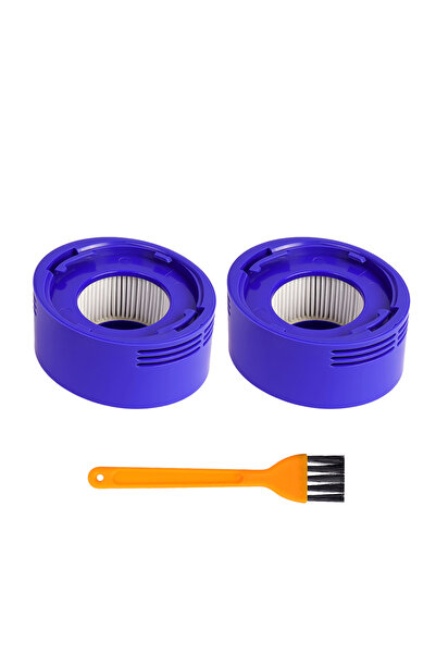 Choice1 قطعتان من فلاتر HEPA وفلاتر أولية مع فرشاة لمكنسة دايسون V7 V8 أبسولو...