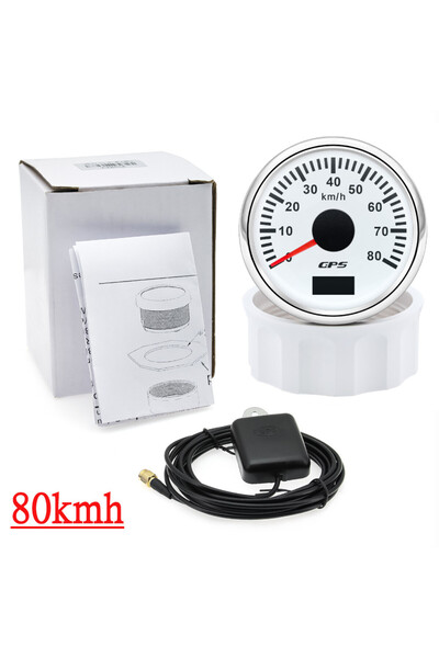 Choice11 80kmh WS HD 52MM GPS Speedometer 30/60/80/120/200 Km/h Boat Car Truc...