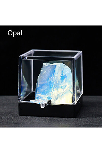 Choice19 قطعة واحدة من الأوبال، حجر كريم طبيعي خام، عينة معدنية، خام، حجر كري...