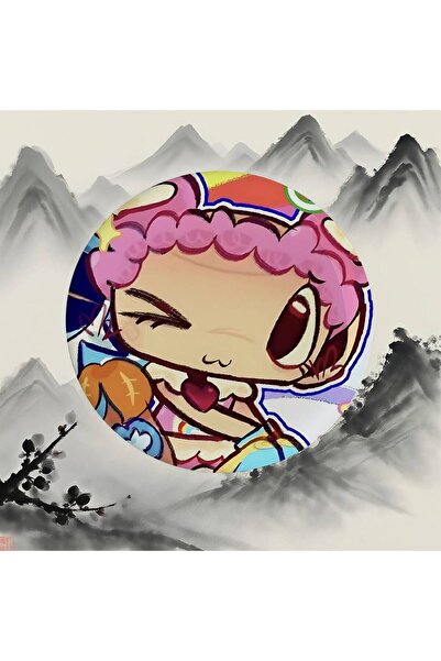 Choice8 شارة لعبة الرعب Z3 من دانديز وورلد، مقاس 25×25 مم، مصنوعة من الصفيح، ...