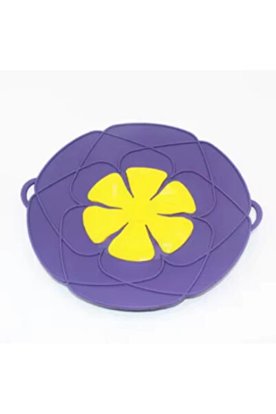 Choice3 غطاء مانع للانسكاب، لون بنفسجي، أدوات طهي، حماية من الفوران، مصنوع من...