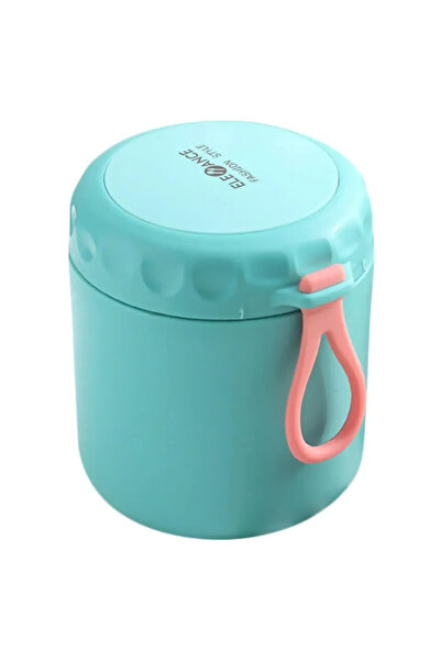 Choice 430ml green 1pc Thermal Insulation Soup Porridge Jar Breakfast Cup wit...